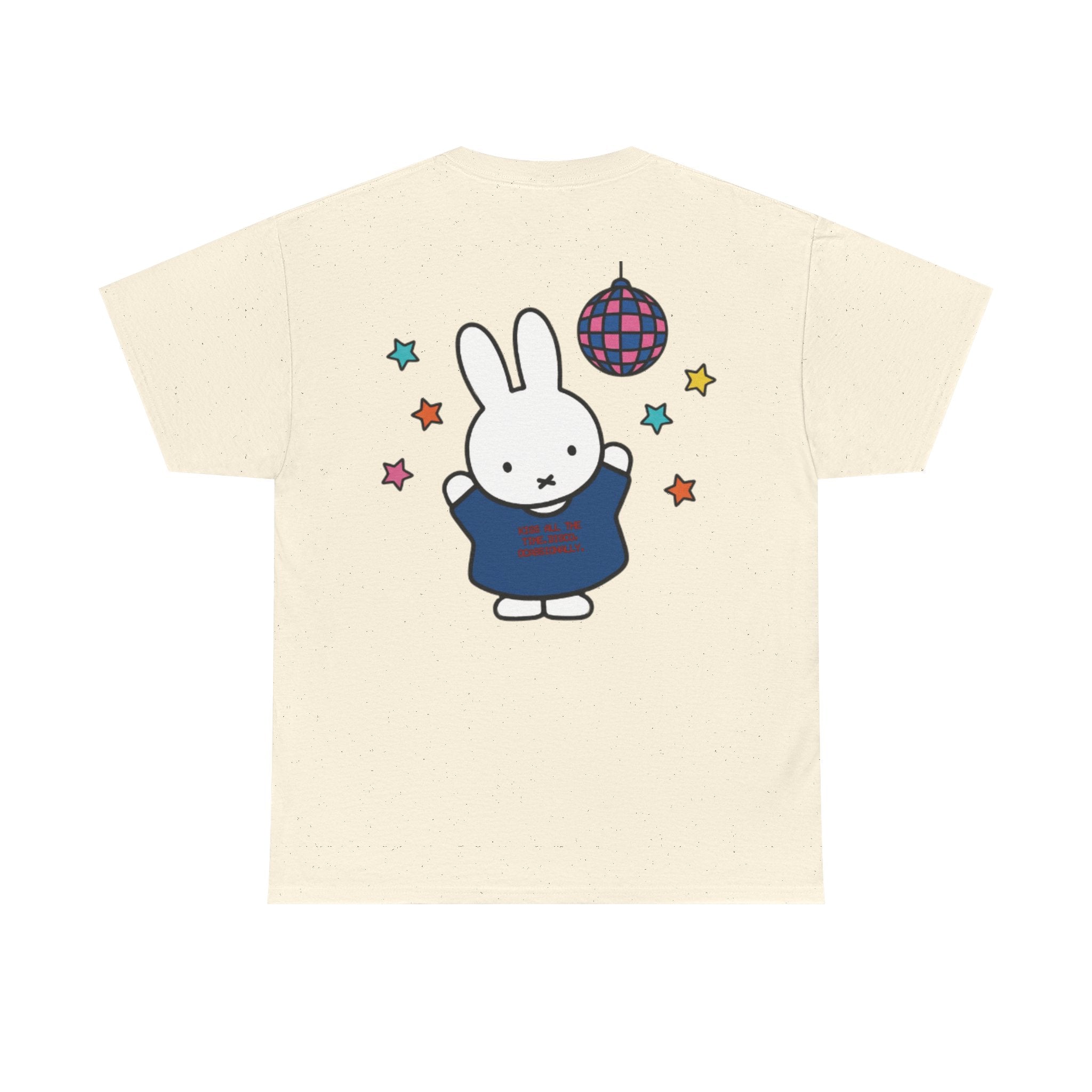 Aperture Miffy Tee, Kiss All the Time, disco occasionally Album Merch