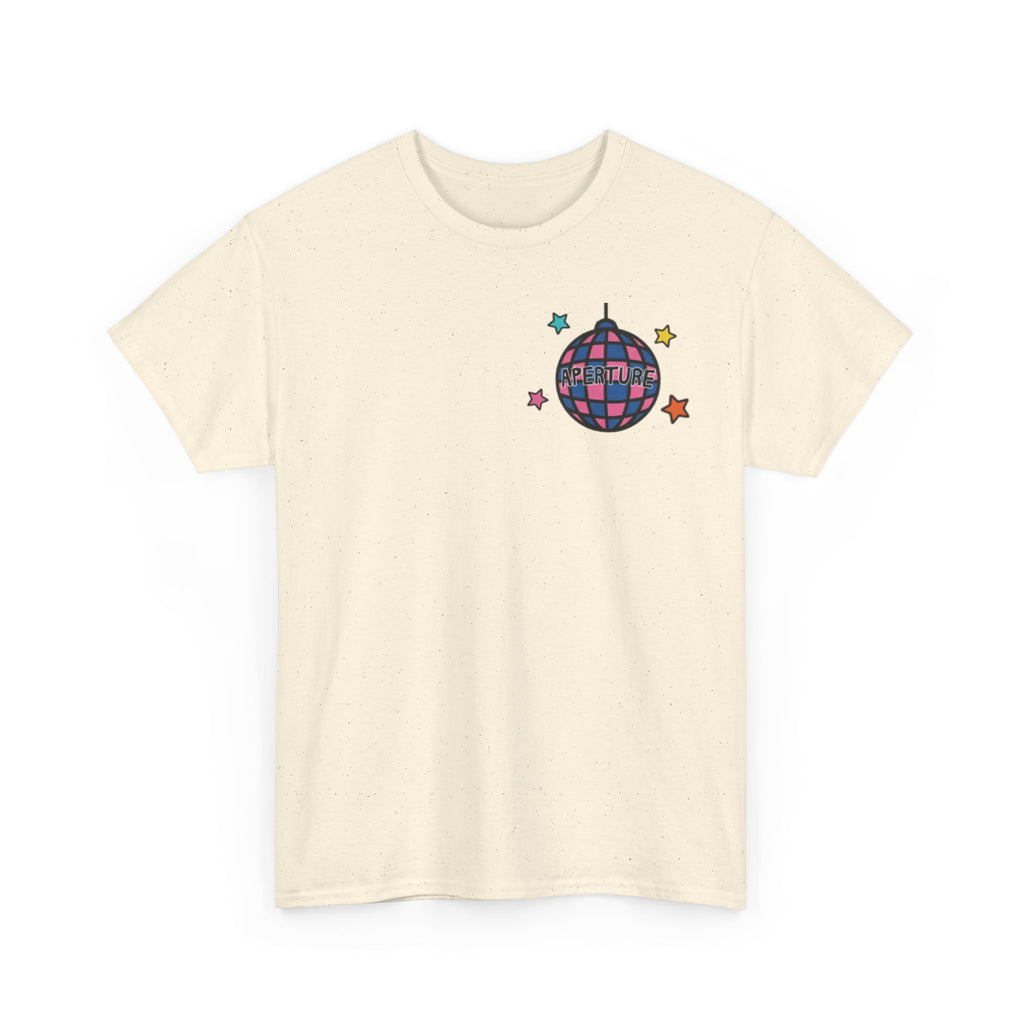 Aperture Miffy Tee, Kiss All the Time, disco occasionally Album Merch