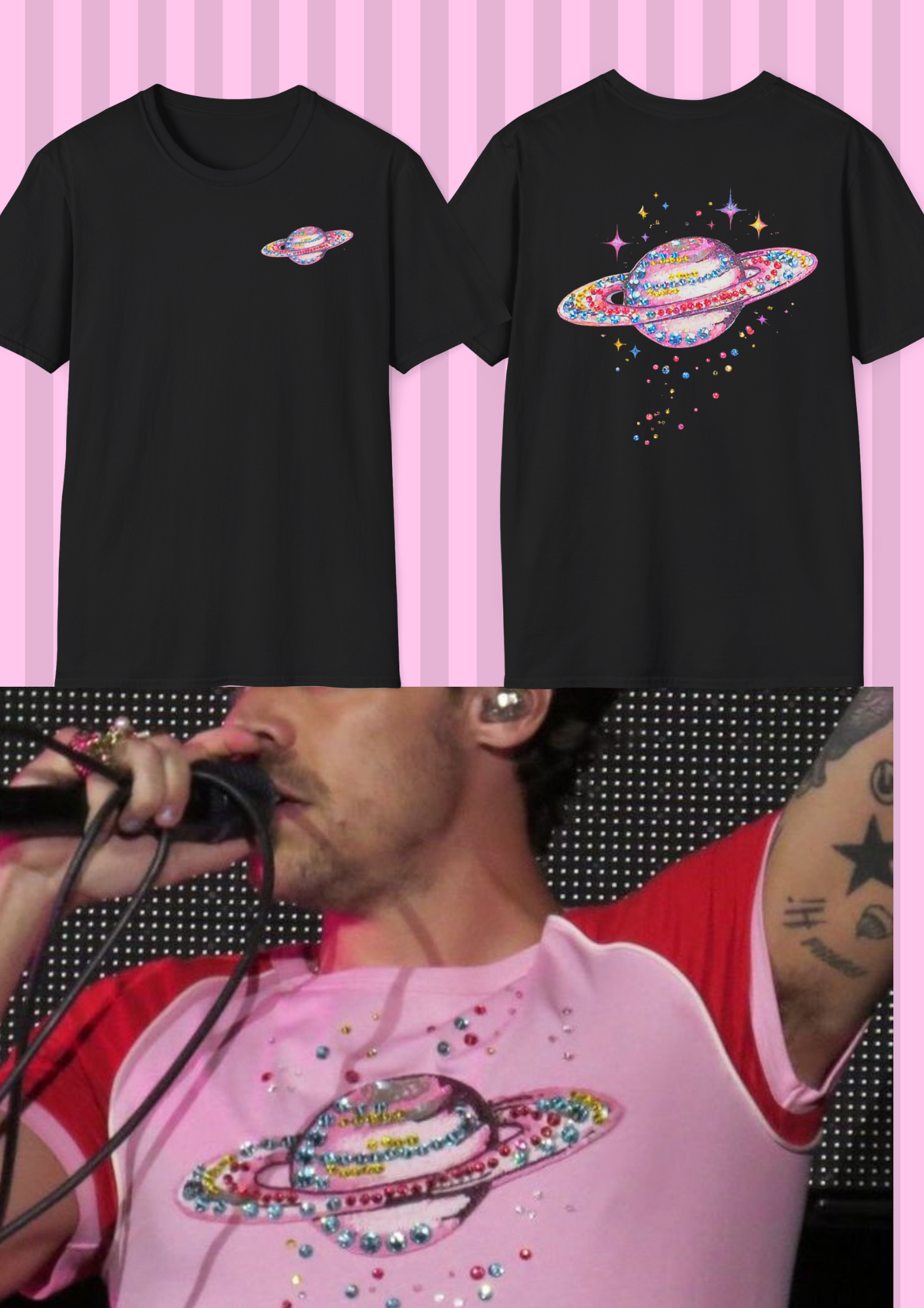 Harry Styles love on tour merch shirt