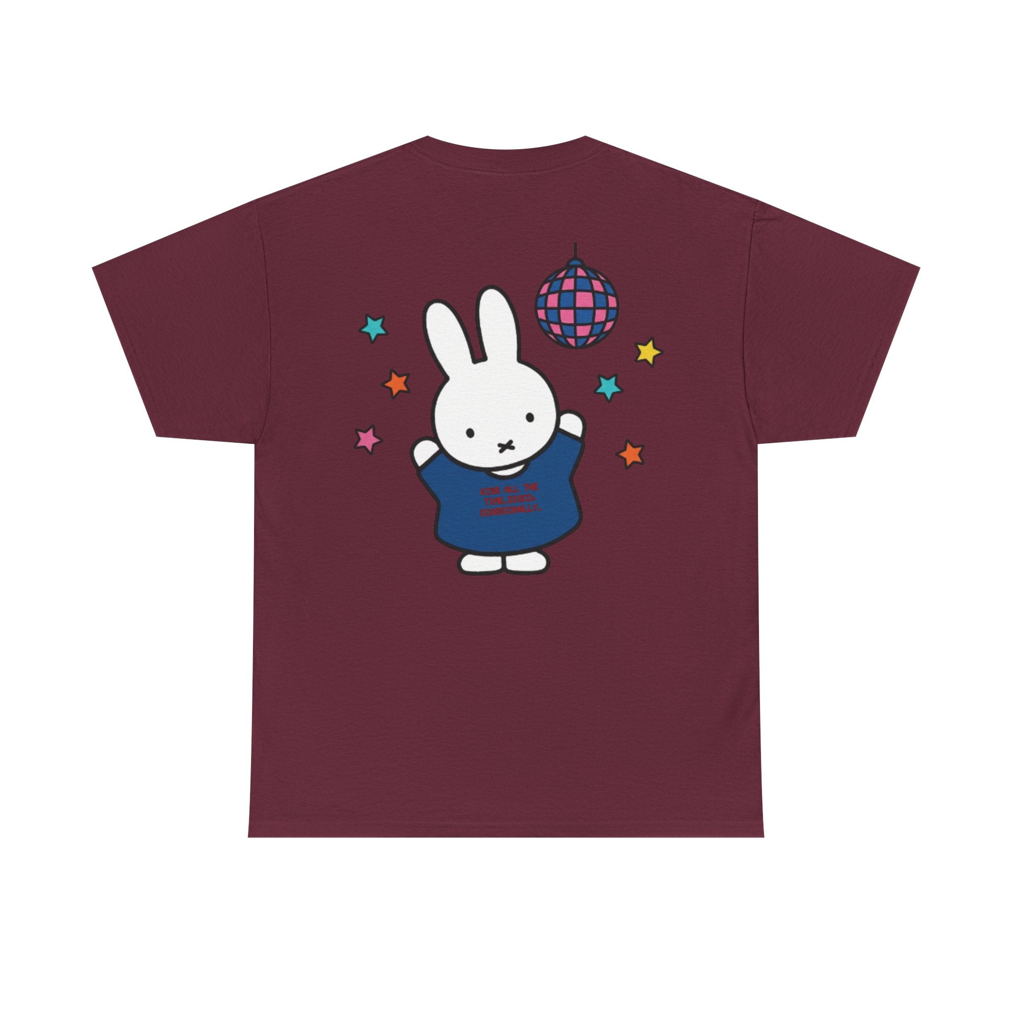 Aperture Miffy Tee, Kiss All the Time, disco occasionally Album Merch