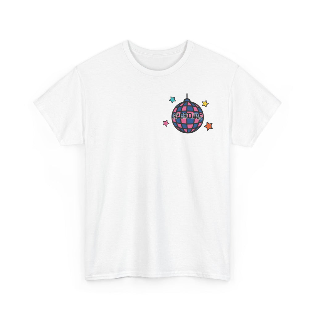 Aperture Miffy Tee, Kiss All the Time, disco occasionally Album Merch