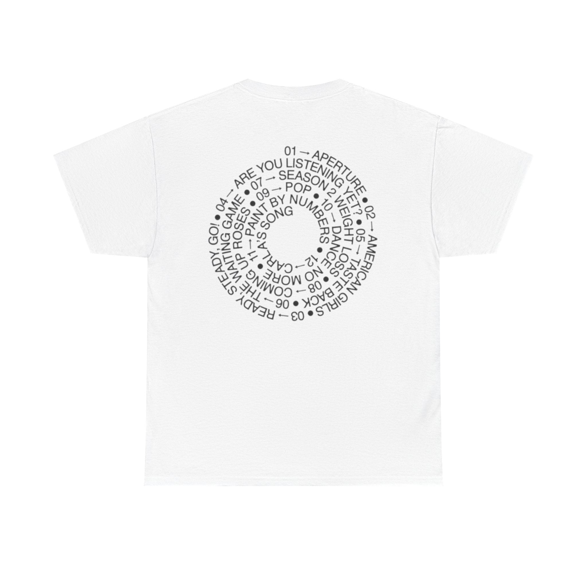 harry styles merch kiss all the time disco occasionally tracklist, black and white