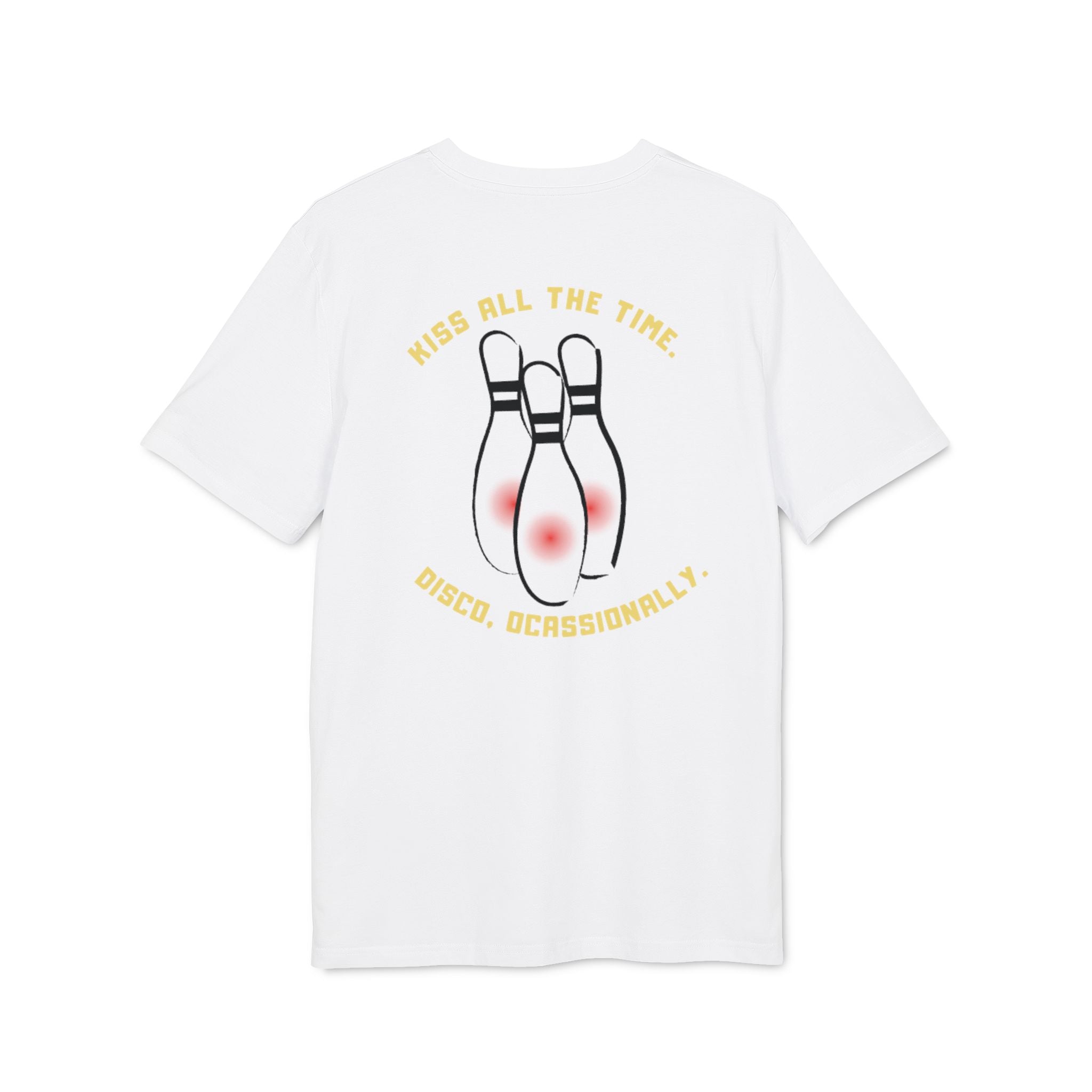 Kiss all the time. Disco, occasionally. Merch shirt Harry Styles